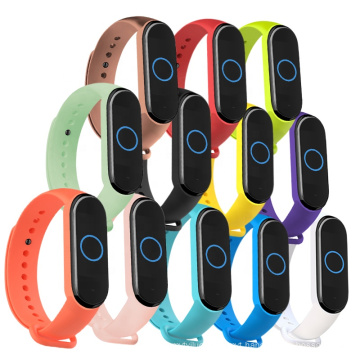 New Good Quality Ready to Ship 23 colors xiaomi Mi band 5 watch band silicone wrist strap for xiaomi mi band 5 bracelets